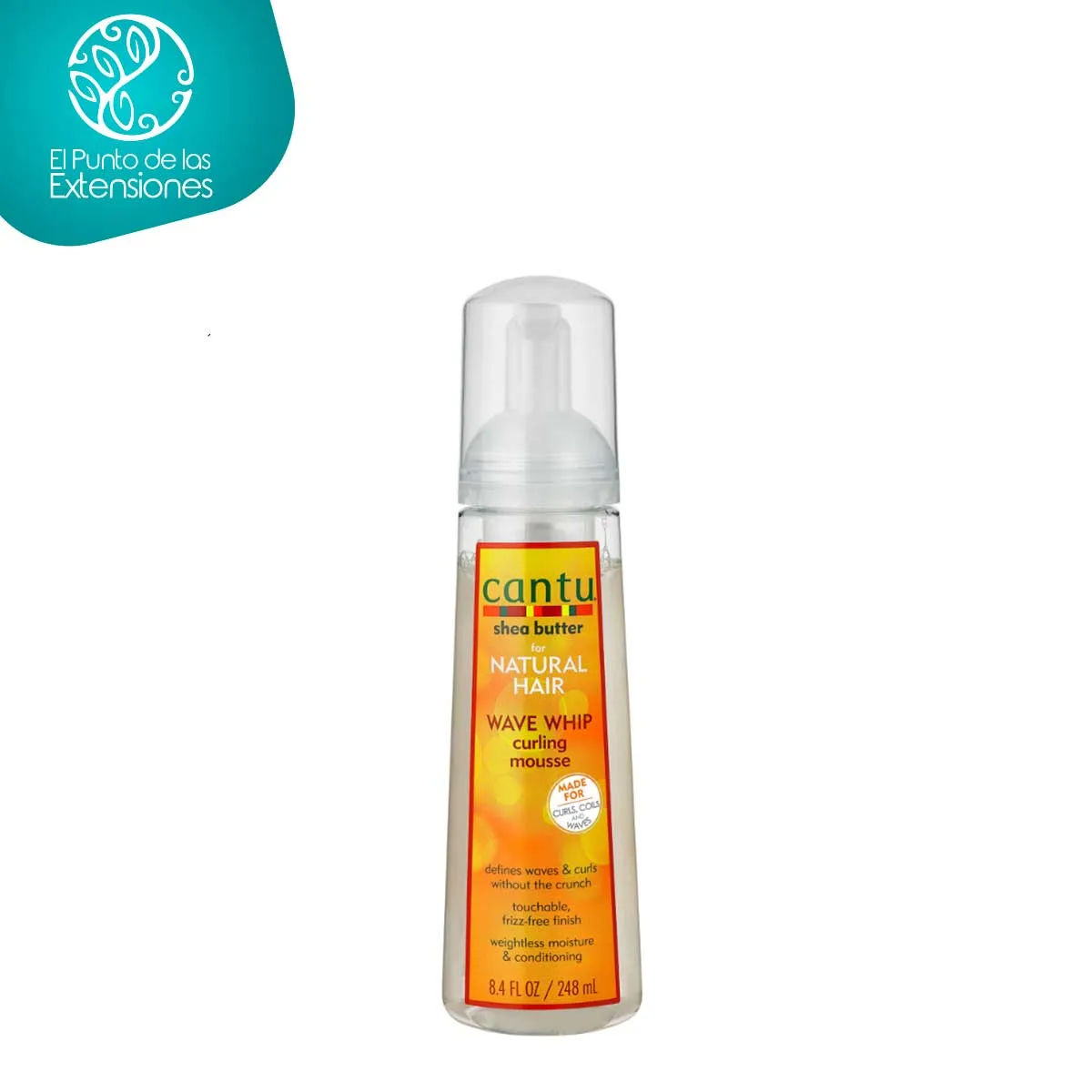 CANTU ESPUMA RIZOS MANTECA KARITÉ