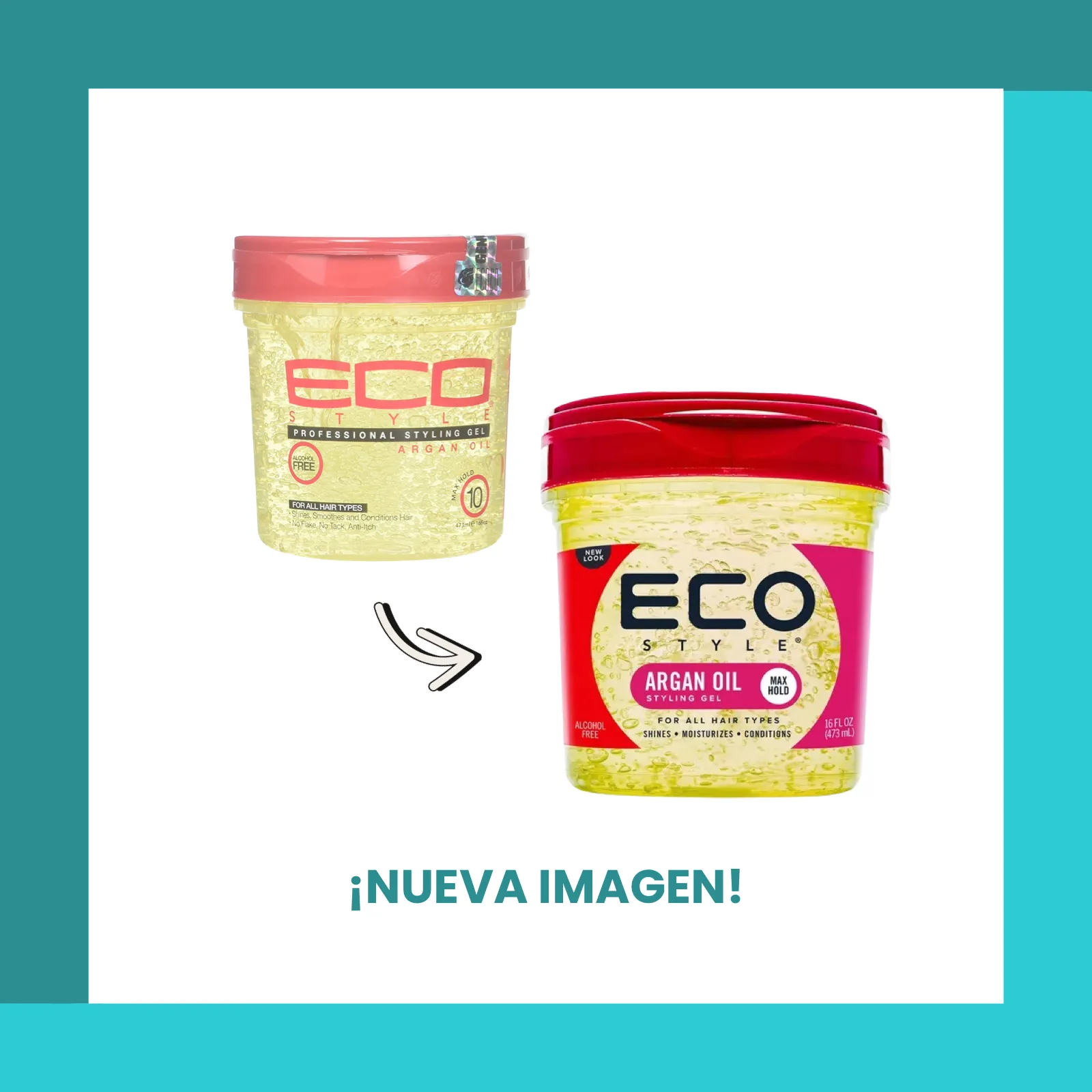 ECO STYLE GEL ARGAN - Imagen 2