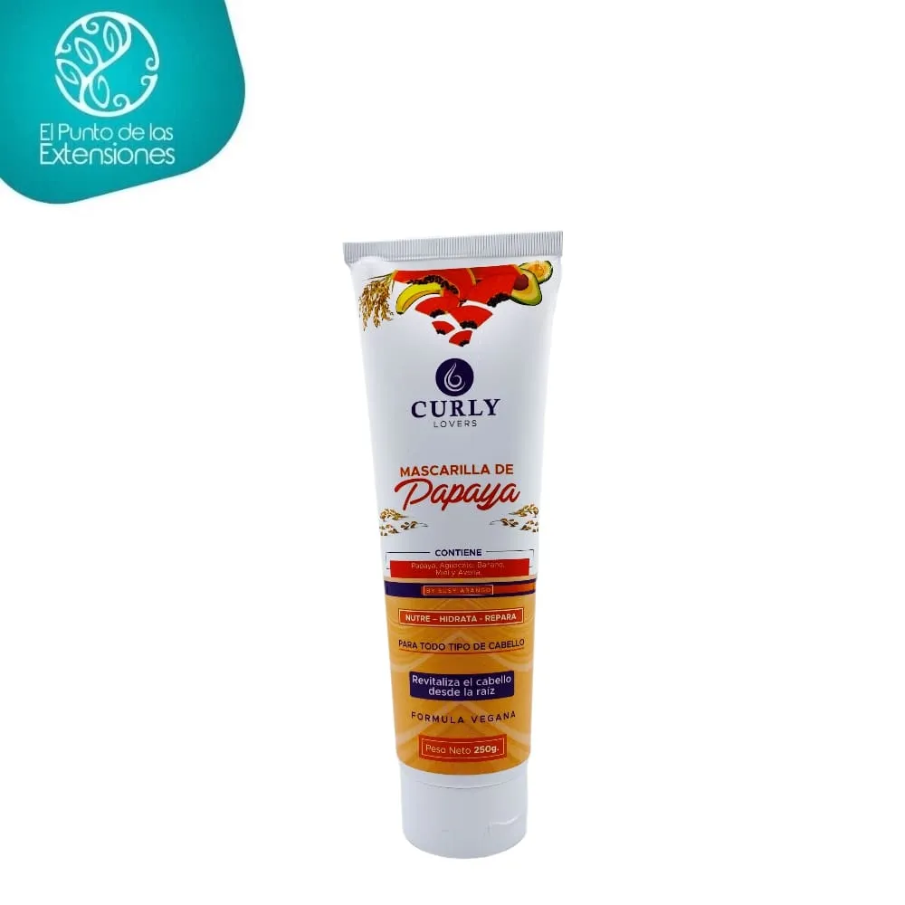 CURLY LOVERS MASCARILLA PAPAYA