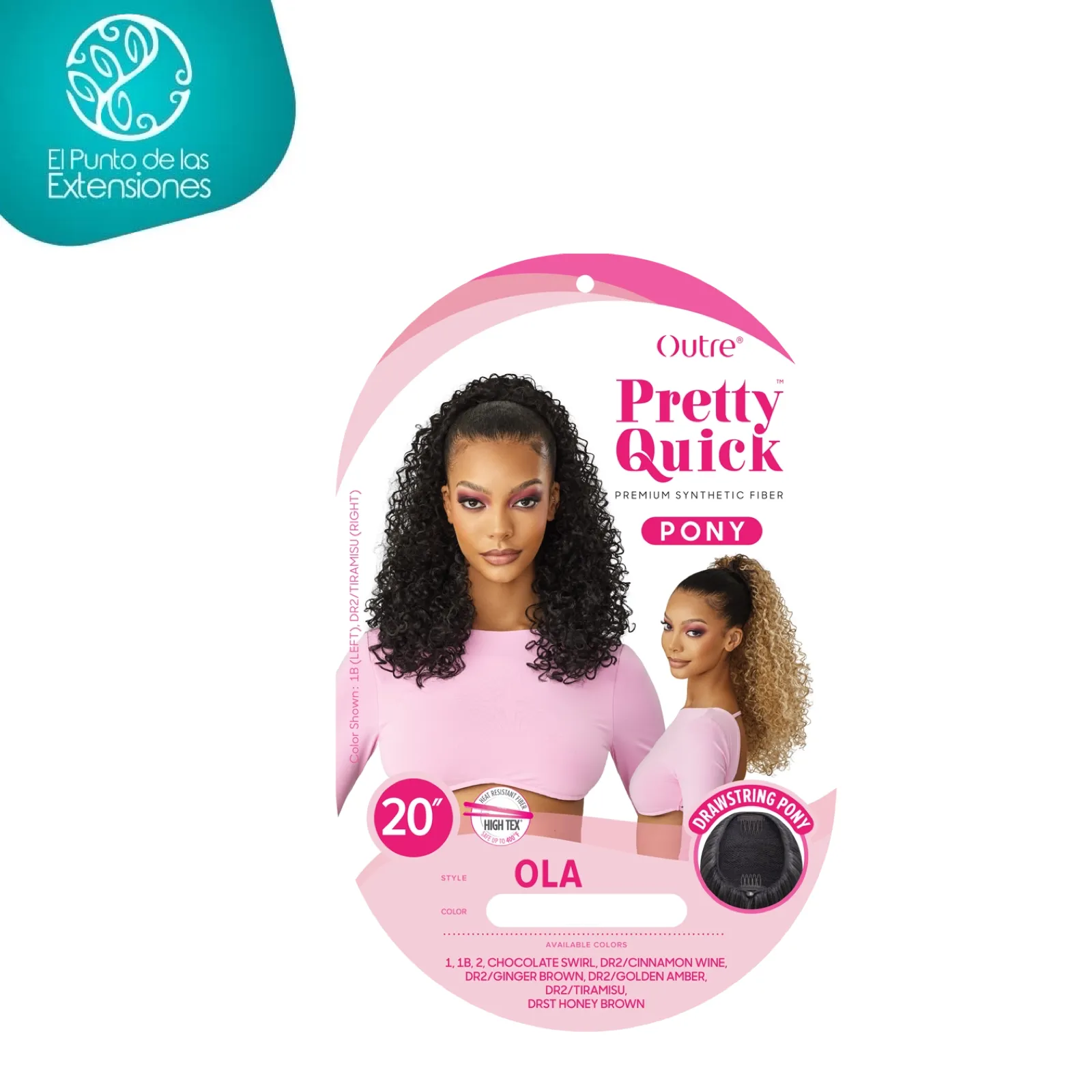 COLA RIZADA 20'' CORDEL - Imagen 2